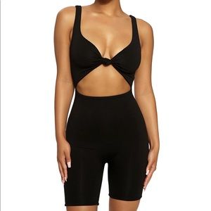 Naked wardrobe love you knot jumpsuit